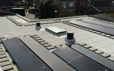 1250 m² nieuw en duurzaam schooldak – Aagtekerke