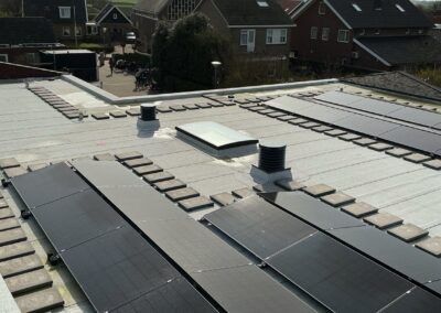 1250 m² nieuw en duurzaam schooldak – Aagtekerke