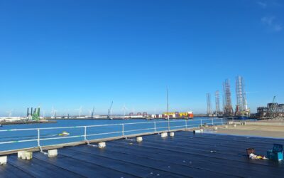 1150 m² dakrenovatie in de havens van Vlissingen